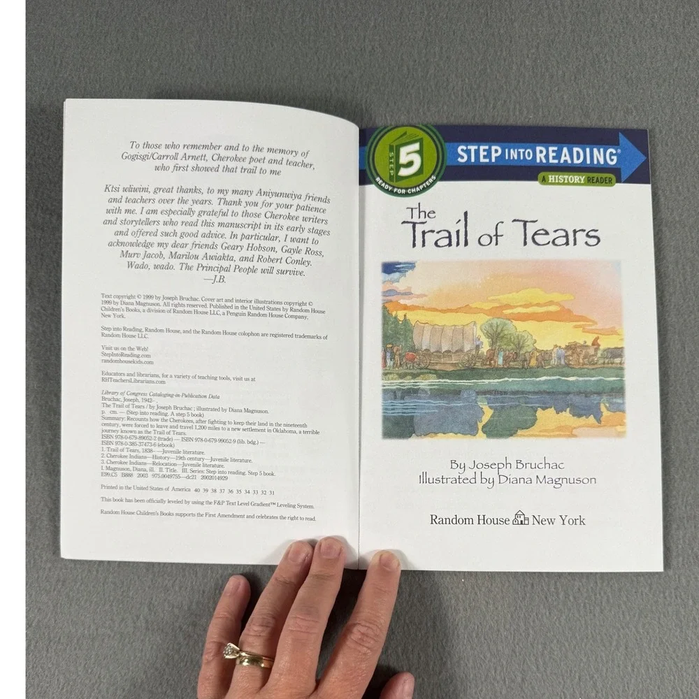 Native American History Kids Book Lot | Trail‎ of Tears | Cherokee | Shoshone